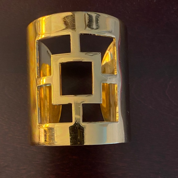 Trina Turk Jewelry - Trina Turk Gold Geometric Cuff Bracelet